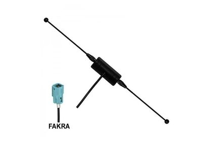 DVB-T auch für DAB DAB+ mit Fakra Stecker Antenne TV Tuner