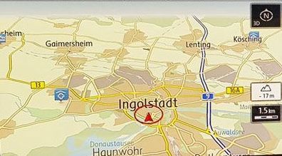Dienstleistung Navigations - Kartenmaterial update für alle Audi, VW, Skoda, Seat ...