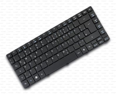Tastatur DE Schwarz Original für Acer Aspire 3410 3810T 4810T 4810TZG Serie
