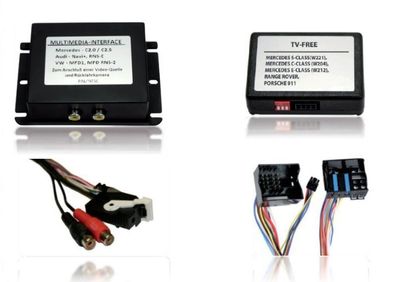 Multimedia Interface auf CAN Bus Basis für VW MFD3, RNS810 mit RFK incl. Kabelsatz