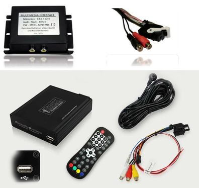USB Link 2 - VW Stand Alone Audio / Video Player für USB Medien RNS510 810