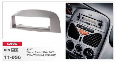 CARAV 11-056 DIN Radioblende für FIAT Siena, Palio, Palio Weekend