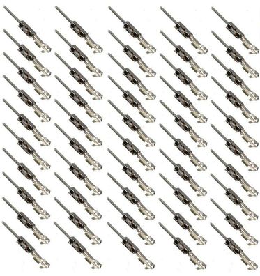 50x MQS Quadlock Stift Kontakt PIN 0,25²-0,35² Fakra