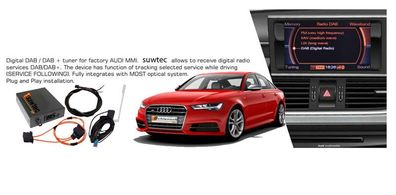 DAB / DAB + Integration Audi RMC DAB+ Plug & Play JRDAB