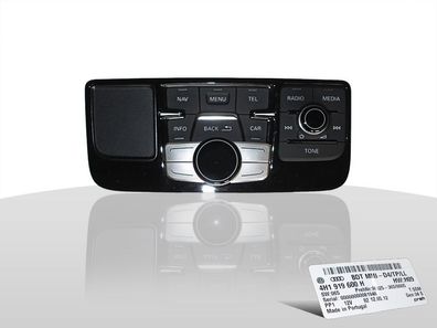 Audi A8 4H MMI Multimedia Interface Bedienteil Controller touch 4H1919600H