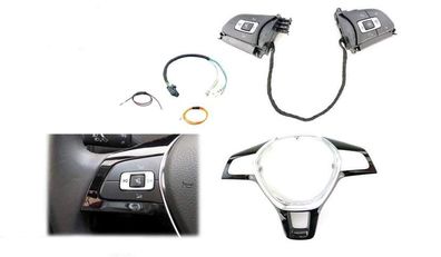 VW T6 Multifunktionlenkrad MuFu MFL Lenkradtasten Nachrüstpaket
