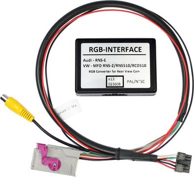 RGB Converter Multimediaadapter für Rückfahrkamera (Audi RNS-E Navi Plus)