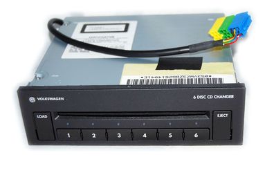 VW CD Wechsler original VW 6 Fach 1K0 035 110 #60 * gebraucht* 3b7035110 mini iso