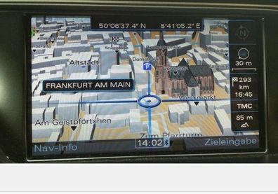Audi MMI 3G High und 3G Basic 3G Plus Navigation Plus Update Kartenmaterial ohne ...