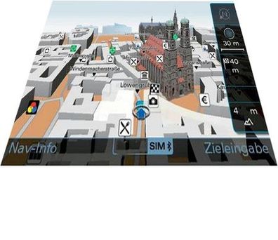 Audi MMI 3G Navigation Update USA auf Europa ohne Einschränkung und EU USA