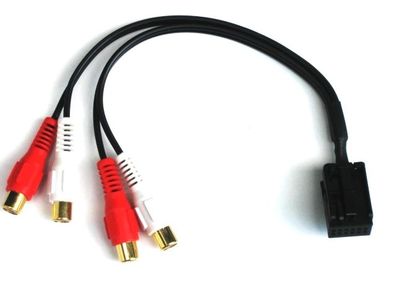 Line IN / OUT Aux Adapter MP3 iPod DVD VW MFD2 RNS2