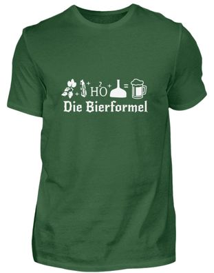 Die Bierformel - Herren Basic T-Shirt-5U9TCSOZ