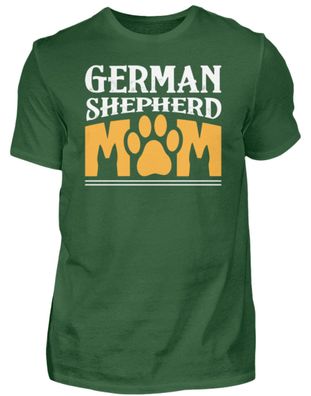 GERMAN Shepherd MOM - Herren Basic T-Shirt-M7XD9VIK
