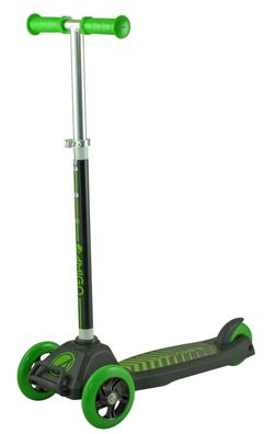 Kinder Roller Kinderroller Scooter für Kinder verstellbare Höhe 3 Räder Grün