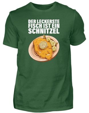 DER Legkerste FISCH IST EIN Schnitzel - Herren Basic T-Shirt-IGJTD8VK