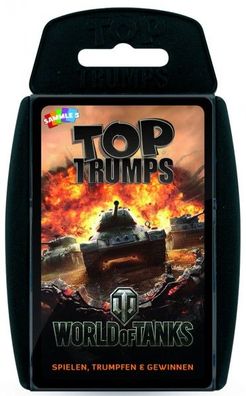 Winning Moves Top Trumps World of Tanks Kartenspiel Panzer Militär Rüstung