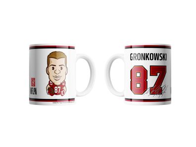 NFL Tampa Bay Buccaneers Rob Gronkowski Kaffeetasse Tasse Mug 15oz 450ml Player Emoji