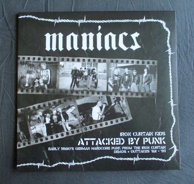 Maniacs - Iron Curtain Kids Attacked By Punk Vinyl LP