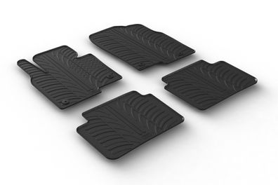 Design Gummi Fußmatten passend für Mazda CX-5 05.2017> Passform Gummimatten