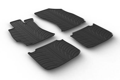 Design Gummi Fußmatten passend für Subaru Outback 03.2015> Passform Gummimatten