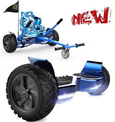 Hoverboard 8,5 Zoll Elektro Off Balance Scooter 350W * 2 Motor mit Bluetooth SUV