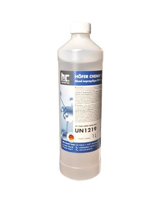 Höfer Chemie Isopropanol 99,9% Alkohol IPA Reiniger Entfetter Universal 1 Liter