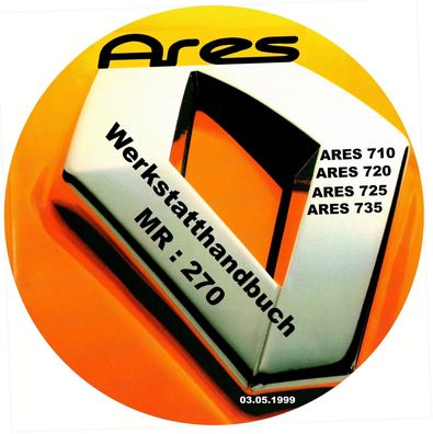 Werkstatthandbuch Reparaturanleitung für die Renault Ares 710 720 725 735 MR 270