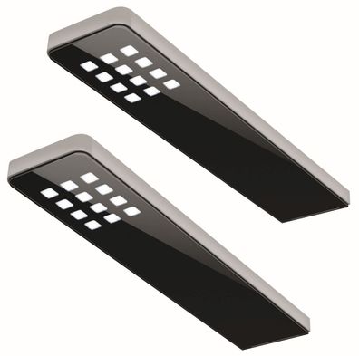 LED Unterbauleuchte Küche, Küchenleuchte Key Dot 2x5 W, dimmbar