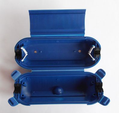 Sicherheitsbox in blau für Schuko Stecker Kabel Box Schutz Kabelsafe 293540b NEU