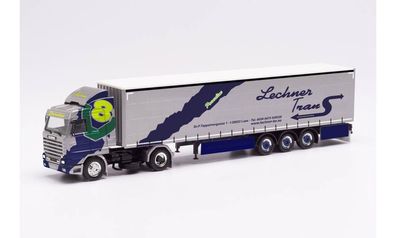 Herpa 313551 - Scania 143 420 V8 Streamline Sattelzug - Lechner Trans. 1:87