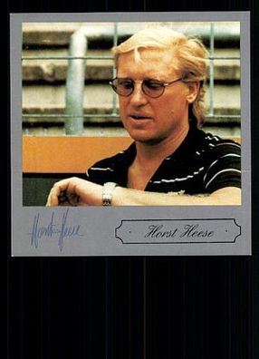 Horst Heese Autogrammkarte Fortuna Köln 80er Jahre Original Signiert + A 91322