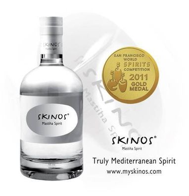Skinos Mastiha Spirit 700ml 30%vol. Likör mit Mastix aus Chios