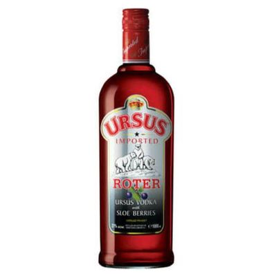 Ursus Vodka Roter Wodka Sloe Berry 1000ml 21%vol.