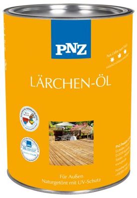 PNZ Lärchen Öl (Lärche) 2,5L Nr. 08230 Schutz- Pflegeöl Außenbereich