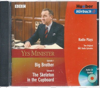 CD: Yes Minister 1 - Big Brother / The Skeleton In The Cupboard (2005) Hueber