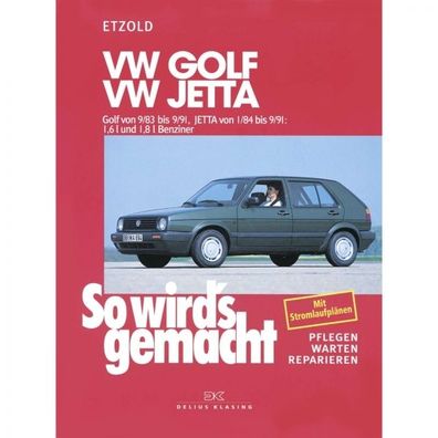 VW Golf II (83-91) Jetta (84-91) Benziner - So wird's gemacht Reparaturanleitung