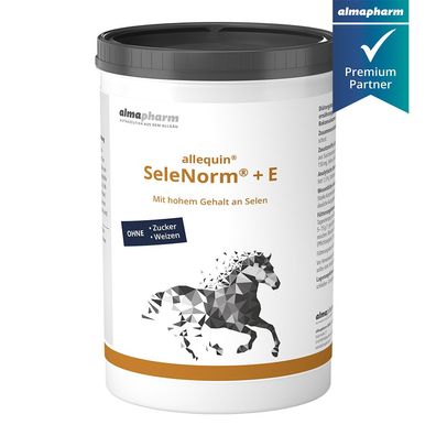 almapharm allequin® SeleNorm® + E 1 Kg für Pferde