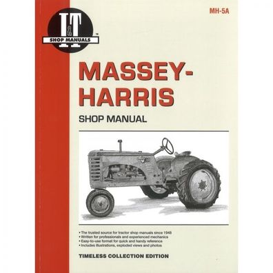 Massey-Harris 21 Colt 23 Mustang 33 44 Special 55 Traktor Reparaturanleitung I&T