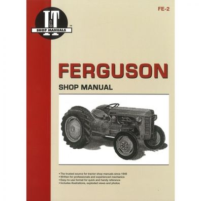 Ferguson TE-20 TO-20 TO-30 Traktor Reparaturanleitung I&T