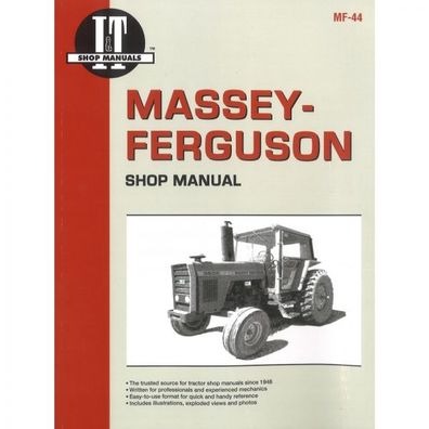 Massey Ferguson MF3505 MF3525 MF3545 Traktor Reparaturanleitung I&T