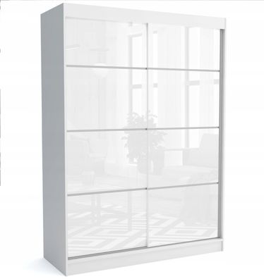 Kleiderschrank JUMMY 160 cm Schiebetüren Schrank Modern !