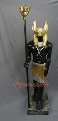 Ägyptische Anubis Ägypten Figur Statue Skulptur Einrichtung Dekoratin Deko