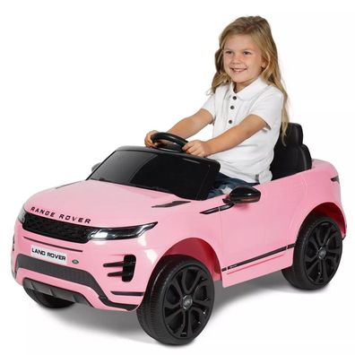 Range Rover Evoque 12V Kinderauto Kinderfahrzeug Elektroauto mit Bluetooth Rosa