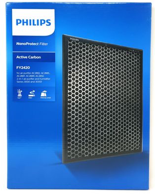 Philips FY2420 Filter Nano Protect Aktivkohlenstoff für Luftreiniger AC2882