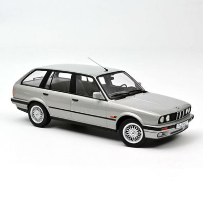 Norev 183216 - BMW 325i Touring 1991 - Silber. 1:18.