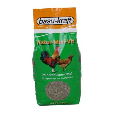 Natur-Mini-VIT 2,5 kg / 7 kg - Mineralfutter für Geflügel Vitaminen Spurenelementen