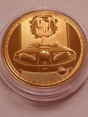 100 Pfund 2021 Großbritannien 1 Unze Gold The Who Musiklegenden 100 Pounds 2021