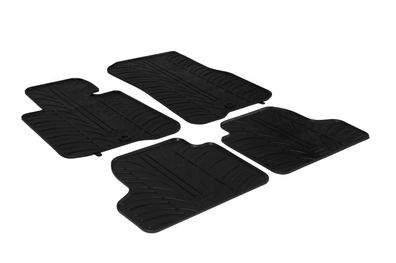 Design Gummi Fußmatten passend für BMW 4er Gran Coupe F36 2014> Passform Gummimatten