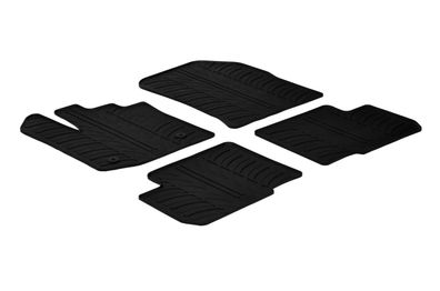 Design Gummi Fußmatten passend für Dacia Lodgy & Lodgy Stepway 05.2012> Gummimatten