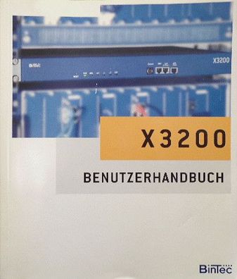 BINTEC X3200 ISDN Profi-Router Buch Benutzerhandbuch + Companion Software CD